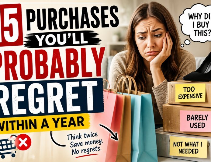 15 Purchases You'll Probably Regret Within a Year