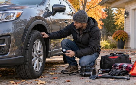 Fall Car Maintenance Checklist: 10 Steps Before Winter Driving