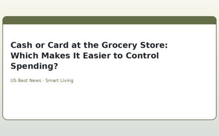 Cash or Card at the Grocery Store: Which Makes It Easier to Control Spending?