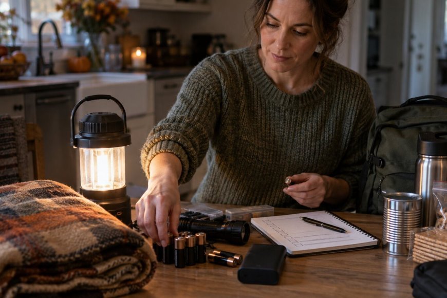 How to Prepare for a Fall Power Outage Without Panic-Buying