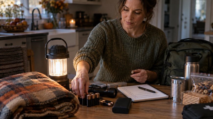 How to Prepare for a Fall Power Outage Without Panic-Buying