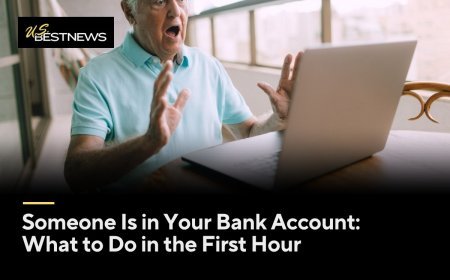Someone Is in Your Bank Account: What to Do in the First Hour