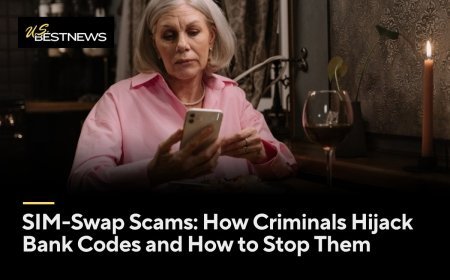 SIM-Swap Scams: How Criminals Hijack Bank Login Codes and How to Stop Them