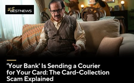 'Your Bank' Is Sending a Courier for Your Card: The Card-Collection Scam Explained