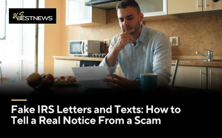 Fake IRS Letters and Texts: How to Tell a Real Notice From a Scam