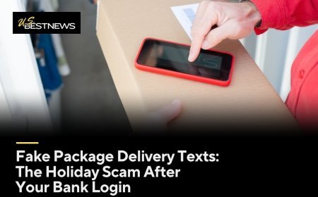 Fake Package Delivery Texts: The Holiday Scam After Your Bank Login