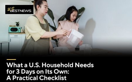 What a U.S. Household Needs for 3 Days on Its Own: A Practical Checklist