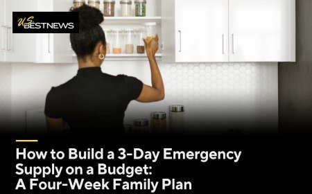 How to Build a 3-Day Emergency Supply on a Budget: A Four-Week Family Plan