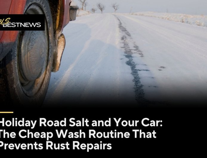 Holiday Road Salt and Your Car: The Cheap Wash Routine That Prevents Rust Repairs