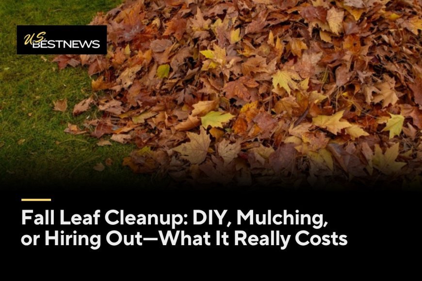 Fall Leaf Cleanup: DIY, Mulching, or Hiring Out—What It Really Costs