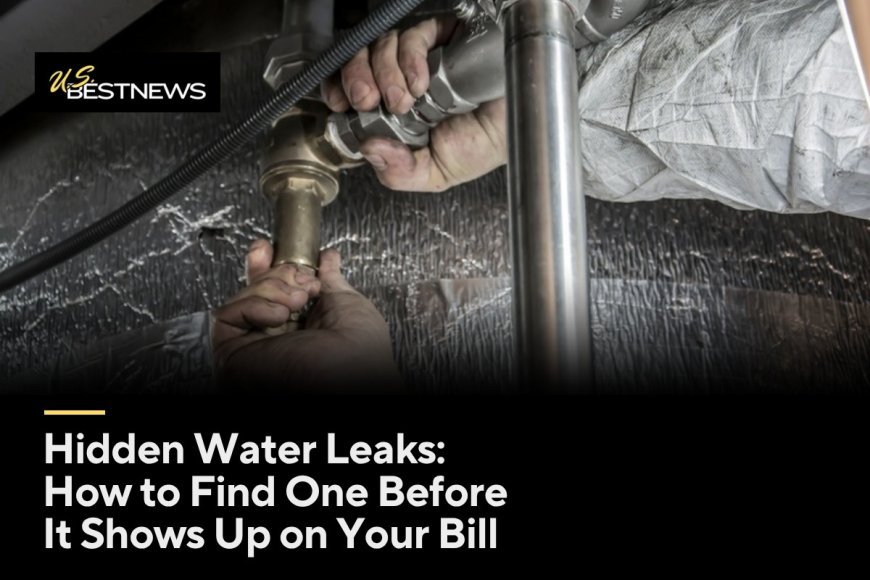 Hidden Water Leaks: How to Find One Before It Shows Up on Your Bill